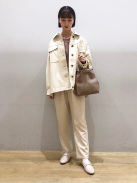 MIYABEさん(レディース・163cm)の春コーディネート