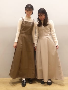 MIYABEさん(レディース・163cm)の春コーディネート