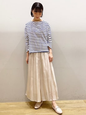 MIYABEさん（レディース・163cm）の春コーディネート