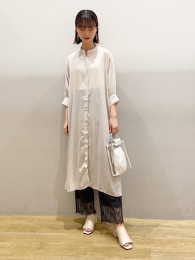 MIYABEさん(レディース・163cm)の夏コーディネート