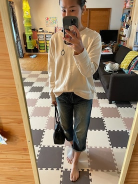 「アイテム（ピアス（両耳用））」を使った、michiさん（レディース・156cm・40代）の夏コーディネート
