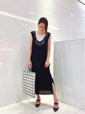 Issey Miyake イッセイミヤケ のドレスを使った人気ファッションコーディネート Wear