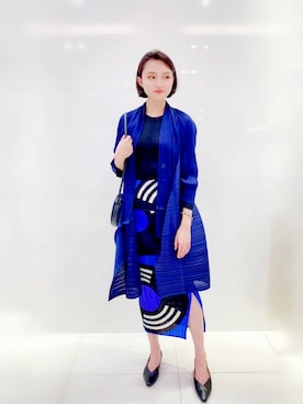 「Taichung」｜「アイテム（ジャケット/アウター）」を使った、陳.臻. X JC さん（レディース・167cm）の秋コーディネート