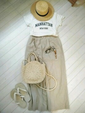 s.emikaさん（レディース・168cm）の夏コーディネート