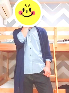 「JUNRED（ジュンレッド）のアイテム（その他）」を使った、みなゆ！さん（メンズ・164cm）の秋コーディネート