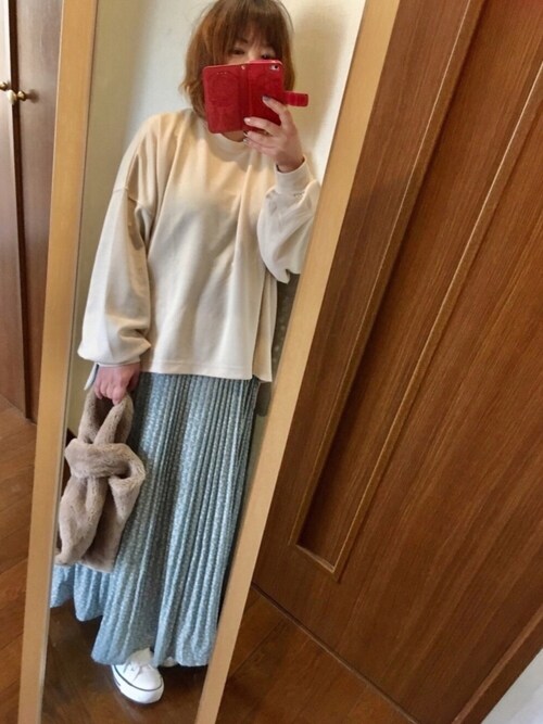 ゆぷゆぷ しまむらのtシャツ カットソーを使ったコーディネート Wear