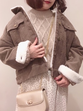 chiakiさん（レディース・154cm）の冬コーディネート