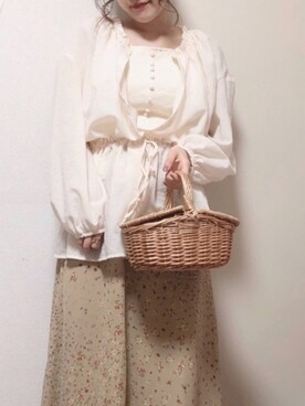 chiakiさん（レディース・154cm）の春コーディネート