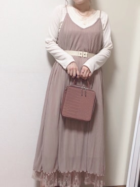 chiakiさん（レディース・154cm）の春コーディネート