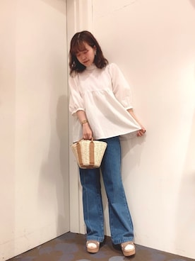 chiakiさん（レディース・154cm）の夏コーディネート