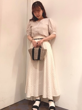 chiakiさん（レディース・154cm）の夏コーディネート