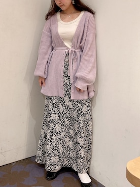 chiakiさん（レディース・154cm）の春コーディネート