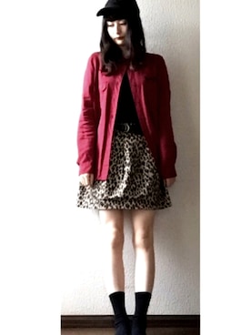 「sabena（サベナ）のアイテム」を使った、772さん（レディース・164cm）の秋コーディネート