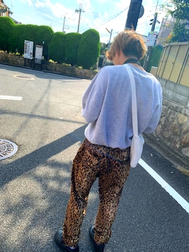 「MYne（マイン）のアイテム（その他パンツ）」を使った、いっちゃんさん（メンズ・176cm）の秋コーディネート