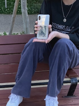 「アイテム（その他）」を使った、トマトさん（レディース・160cm・10代）の春コーディネート