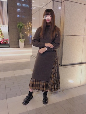 demiさん（レディース・167cm）の冬コーディネート