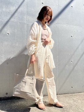 yukaさん（レディース・151cm）の春コーディネート