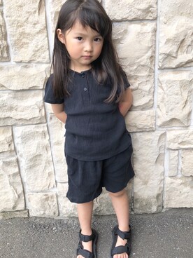 rn_sn_mamさん（キッズ・80cm）の秋コーディネート