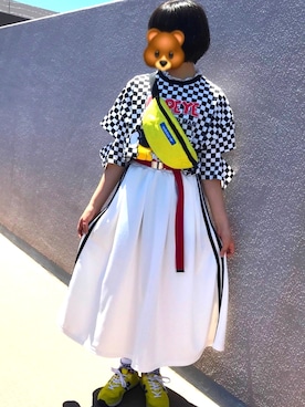 ゆずこしょーぅ。さん（レディース・160cm）の春コーディネート