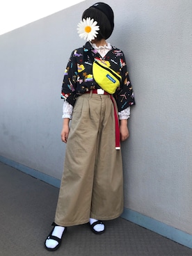 ゆずこしょーぅ。さん（レディース・161cm）の秋コーディネート