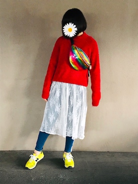 ゆずこしょーぅ。さん（レディース・161cm）の秋コーディネート