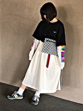 ゆずこしょーぅ。さん（レディース・161cm）の春コーディネート