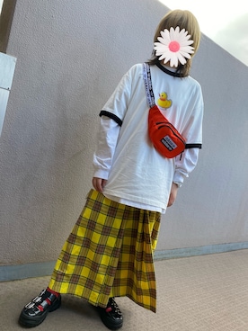 ゆずこしょーぅ。さん（レディース・161cm）の春コーディネート