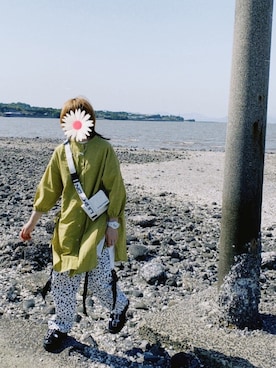 ゆずこしょーぅ。さん(レディース・161cm)の春コーディネート