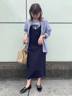 「under160」｜shimazu_rさん（レディース・159cm）の秋コーディネート