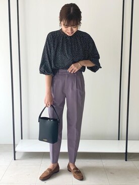 「under160」｜shimazu_rさん（レディース・159cm）の秋コーディネート