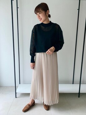 「under160」｜shimazu_rさん（レディース・159cm）の秋コーディネート