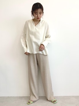 shimazu_rさん（レディース・159cm）の春コーディネート