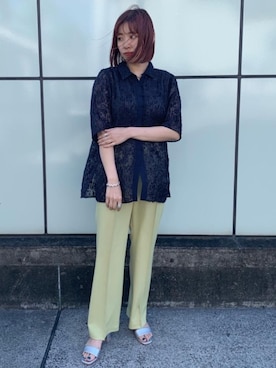shimazu_rさん(レディース・159cm)の春コーディネート