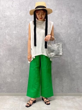 shimazu_rさん（レディース・159cm）の春コーディネート