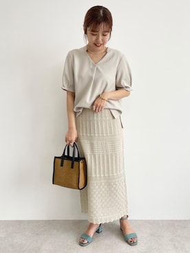 shimazu_rさん（レディース・159cm）の春コーディネート