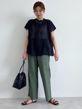 shimazu_rさん(レディース・159cm)の夏コーディネート