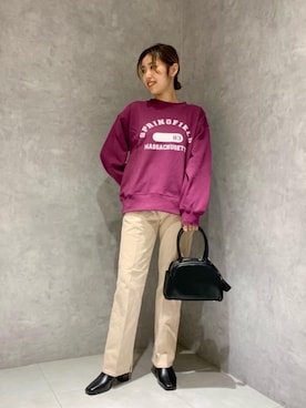 「green label relaxing（グリーンレーベルリラクシング）のレディ デニム  パンツ（デニムパンツ）」を使った、shimazu_rさん（レディース・159cm）の夏コーディネート