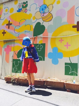 「KIKI2」｜ぷじわらちゃん。さん（レディース・160cm）の夏コーディネート