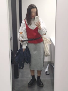 「MISTICKS（ミスティックス）のアイテム」を使った、ayakaさん（レディース・159cm）の春コーディネート