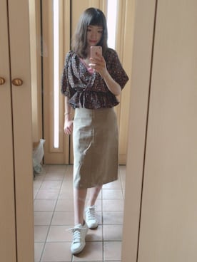 「MISTICKS（ミスティックス）のアイテム」を使った、ayakaさん（レディース・159cm）の夏コーディネート