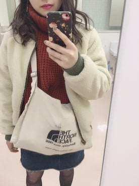 「ARROW（アロー）のアイテム（ジャケット/アウター）」を使った、ayakaさん（レディース・159cm）の冬コーディネート