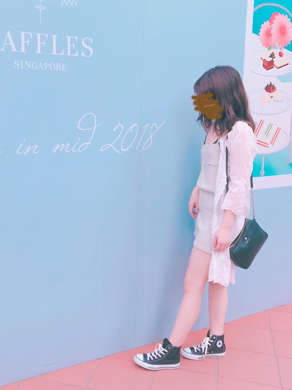 「SNIDELのアイテム（つなぎ/オールインワン、グリーン系）」を使った、わらびさん（レディース・157cm）の春コーディネートの1枚目の写真