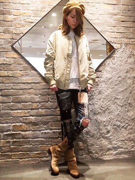 山本さんのコーディネート