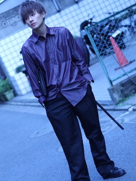 「一眼レフ撮影」｜ko-shukeさん（メンズ・173cm）の秋コーディネート
