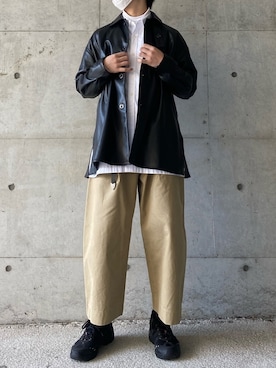 「SHINYAKOZUKA（シンヤコヅカ）のアイテム（ブルゾン）」を使った、takumiさん（メンズ・172cm）の冬コーディネート