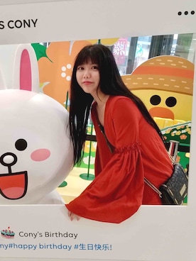 「LIU・JO（リュージョー）のアイテム」を使った、CHOSEiiさん（レディース・158cm）の春コーディネート