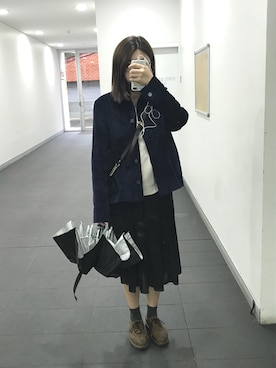 「hangout」｜4O4SHIKAさん（レディース・165cm）の秋コーディネート