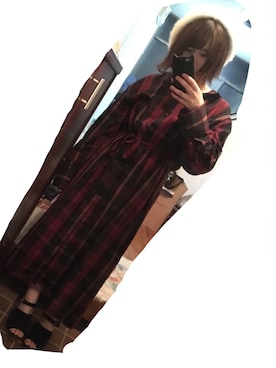 「Ray Cassin」｜「アイテム（ハンチング/ベレー帽）」を使った、せつこさん（レディース・146cm）の秋コーディネート