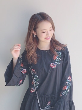 「JUPITER（ジュピター）のアイテム」を使った、田村有沙さん（レディース・163cm）の春コーディネート