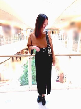 「DAISY MERRY（デイジーメリー）のアイテム」を使った、kanamiさん（レディース・163cm）の秋コーディネート